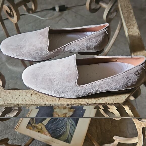 Vionic Willa Taupe Suede Loafers Size 8 - Picture 5 of 12